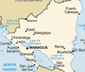 Map of Nicaragua showing expat communities – Best Places In The World To Retire – International Living